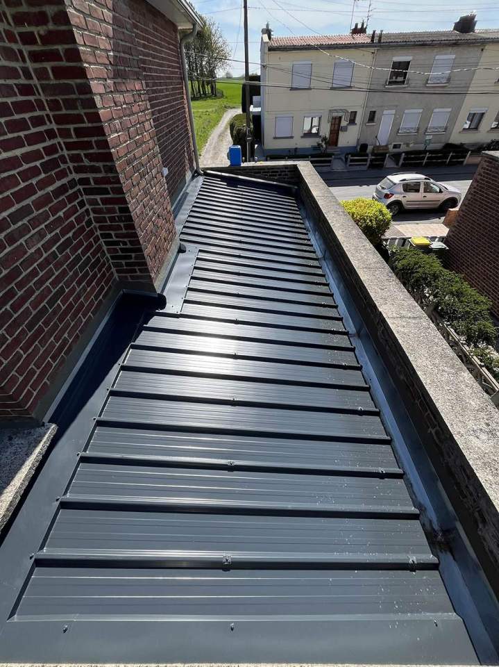 Pose de Bacs acier Cambrai